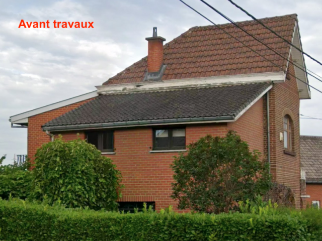 Rénovation complète d'une toiture en tuiles à Landelies (Charleroi)